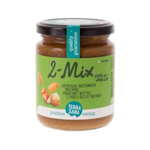 2 Mix avellanas crema de almendras Terrasana, 250 gr