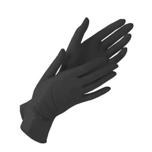 GUANTES NITRILO NEGRO K I  M X100
