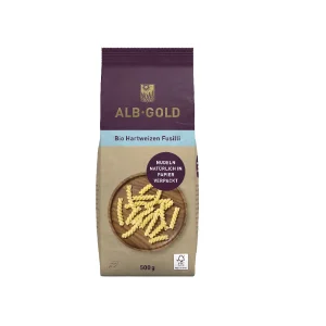 Fusilli Trigo Bio Alb-Gold, 500 g. 