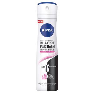 DESOD.NIVEA SPR FEM INVIS BLACK WHITE 150ML