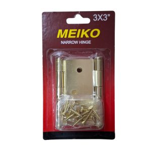 BLIST BISAGRA ARM 3X3 1.4MM  PAR DOR