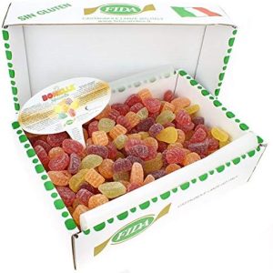 Gominolas veganas  FRUTA ITALIANA FIDA 3 KILOS.
