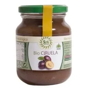Mermelada de Ciruela con Agave Bio Sol Natural, 330 gr