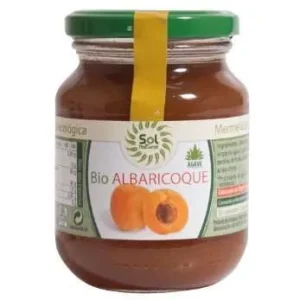 Mermelada de Albaricoque con Agave Bio Sol Natural, 330 gr
