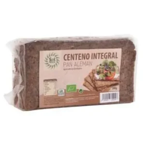 Pan Alemán de Centeno Integral Bio Sol Natural, 500 gr