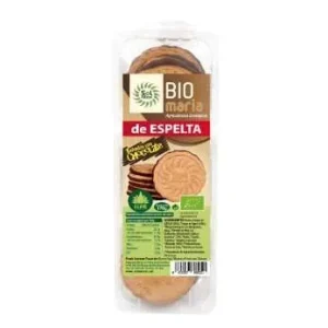 Galleta María de espelta bañada con chocolate Bio Sol Natural, 175 gr
