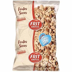Cóctel de Frutos Secos Tostados Sin Sal Frit Ravich 1 Kg