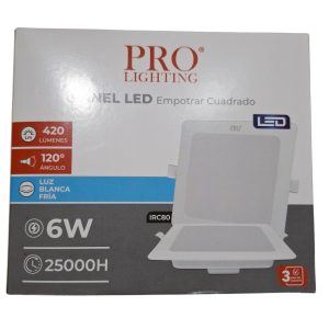 PANEL LED PRO LIGHTING 6W 250000H