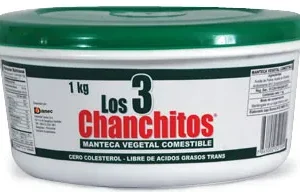 Manteca TRES CHANCHITOS, TAZ 900Gr
