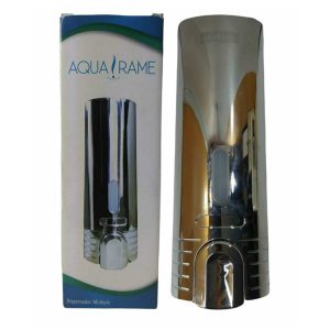 DISPENSADOR PARA JABON LIQUIDO AQUARAME CROMADO 1 SERVICIO