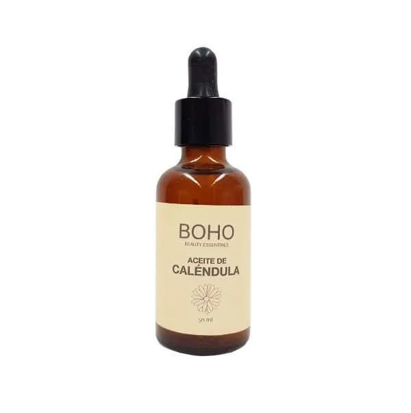 Aceite Vegetal Caléndula BIO Boho Beauty Essentials, 50 ml