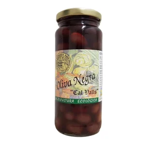 Aceitunas Negras Eco Cal Valls, 200 gr