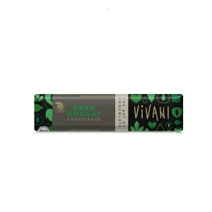 Barrita Chocolate Negro con Avellanas Bio Vivani, 35 gr