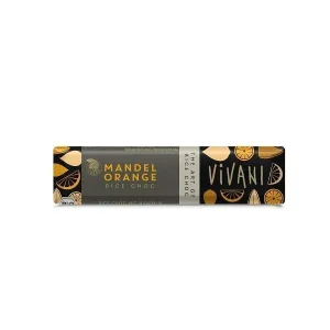 Barrita de Almendras y Naranja Bio Vivani, 35 gr