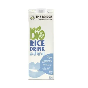Bebida de Arroz Natural Bio The Bridge, 1 L