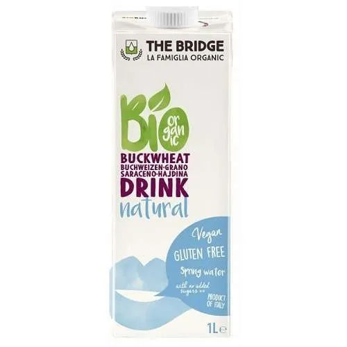 Bebida de Trigo Sarraceno Bio The Bridge, Pack 6 X 1 L