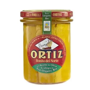 Bonito del Norte en Aceite de Oliva Ecológico Ortiz, 220 gr