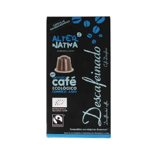 Café Cápsulas Descafeinado Ecológico Alternativa3, 10 cap