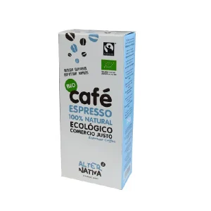 Café Espresso Molido Ecológico Alternativa3, 250 gr