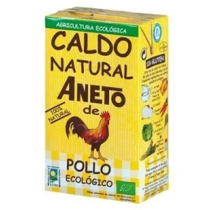 Caldo Natural de Pollo Ecológico Aneto, 1 L