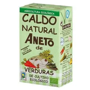 Caldo Natural de Verduras Ecológicas Aneto, 1 L