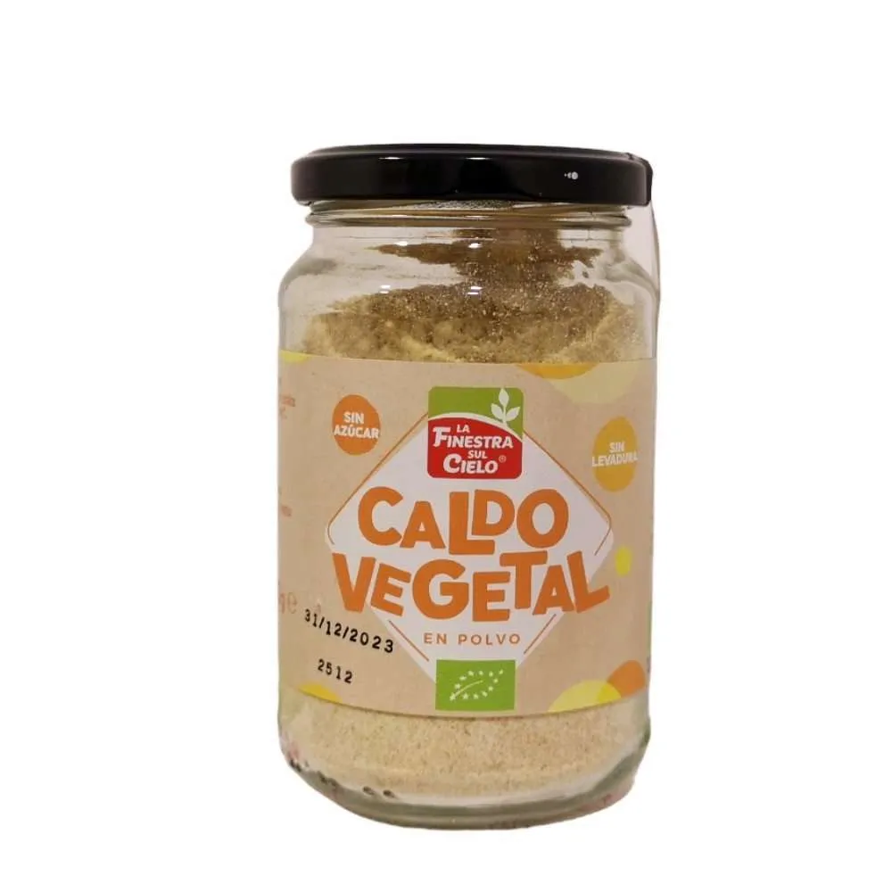 Caldo Vegetal en Polvo La Finestra Sul Cielo, 200 grs