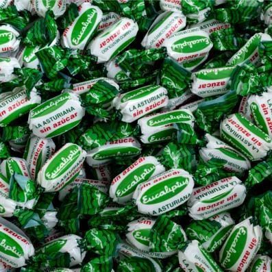 Caramelos Eucalipto Sin Azúcar la Asturiana 1 Kg - Imagen 3