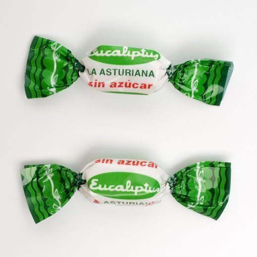 Caramelos Eucalipto Sin Azúcar la Asturiana 1 Kg - Imagen 2