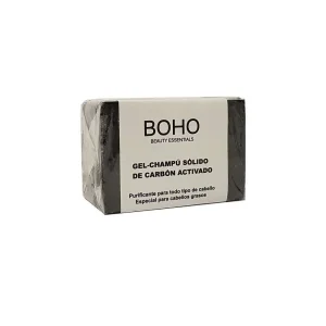 Gel-champú Sólido de Carbón Activado Boho Beauty Essentials, 55gr