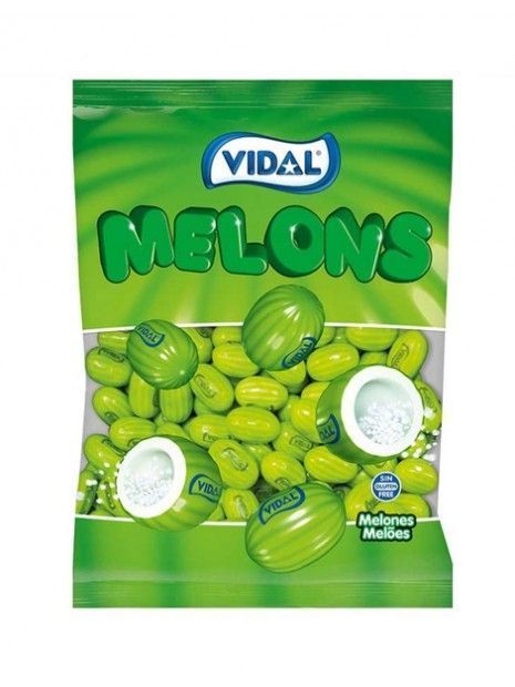 Chicles Melones Grajeados Vidal 250 Uds.