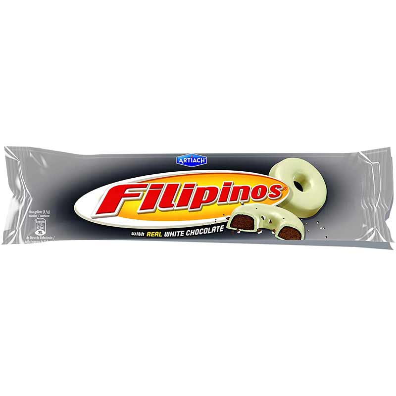 Chocolate Filipino Blanco 135g 12 Uds - Imagen 2