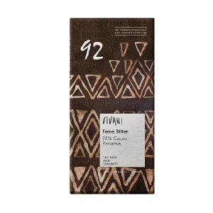 Chocolate Negro 92% Bio Vivani, 80 gr