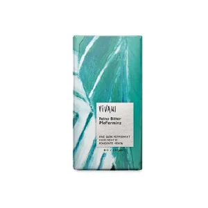 Chocolate Negro Relleno de Menta Bio Vivani, 100 gr