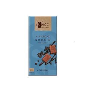 Chocolate Vegano Choco Cookies iChoc, 80 gr