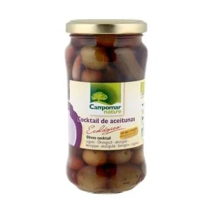 Cocktail de Aceitunas con Ajo y Orégano Bio Campomar, 200 gr