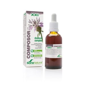 Composor 17. Diabesil Complex Formula XXI (Diabetes), 50ml. Soria Natural