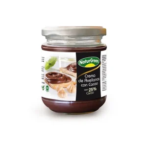 Crema de Avellanas con Cacao 25% Bio NaturGreen, 200 gr