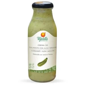 Crema de Calabacín con Alga Wakame Vegetalia, 500 ml