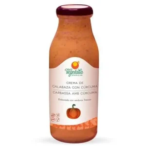 Crema de Calabaza con Cúrcuma Vegetalia, 500 ml