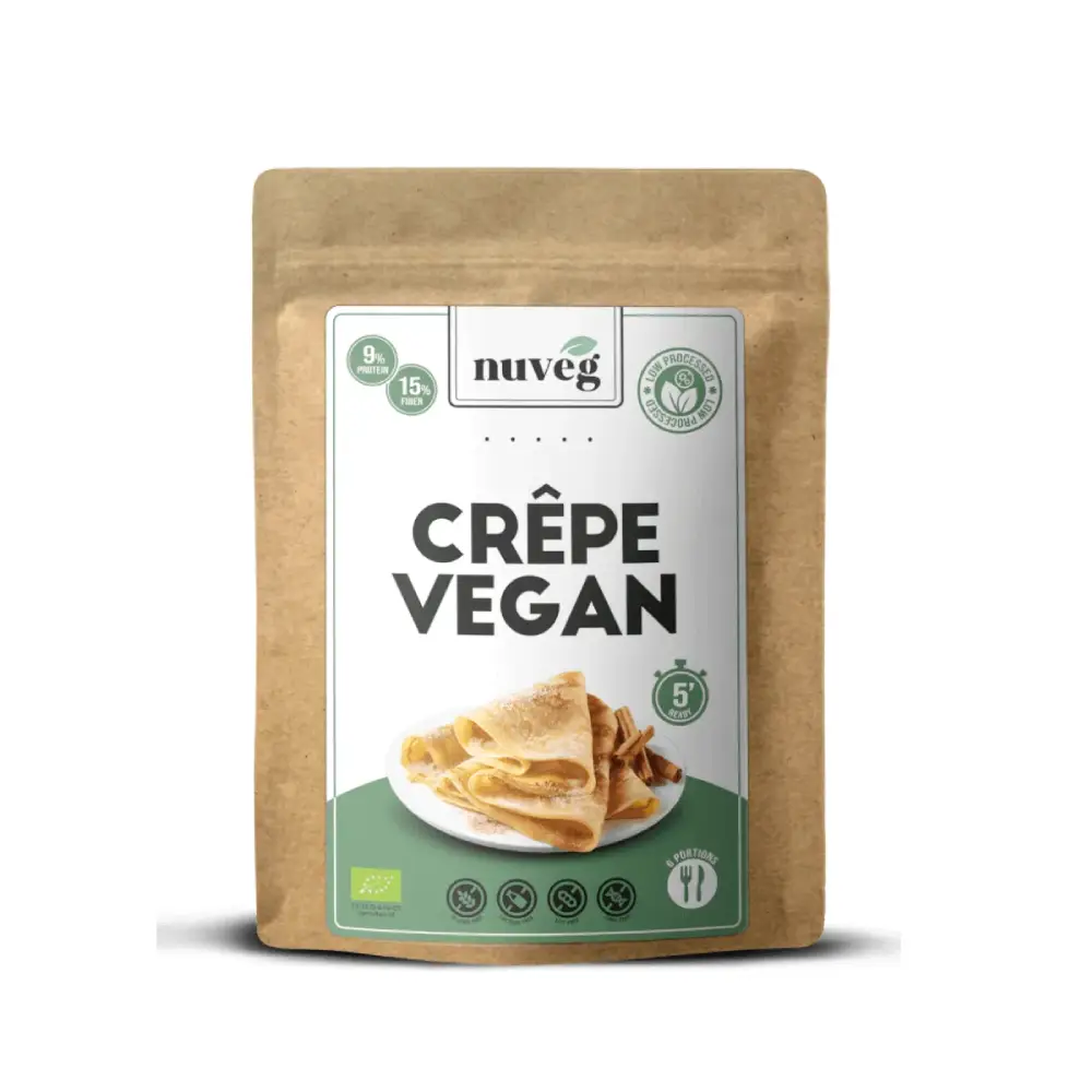 Crepe Vegana Nuveg, 200 grs