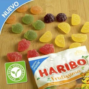 Gominolas vegetarianas Haribo Frutissima 100g