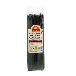 Espagueti con Algas (Espirulina y Focus) Bio Biográ, 250 gr