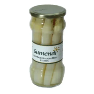Espárragos Blancos Gruesos Gumendi, 325 gr