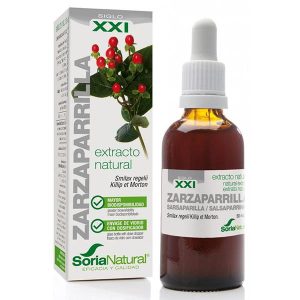 Extracto de Zarzaparrilla Fórmula XXI, 50ml. Soria Natural