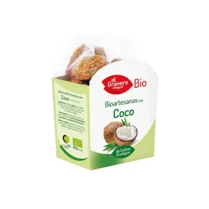 Galletas Artesanas con Coco Bio El Granero Integral, 220 gr