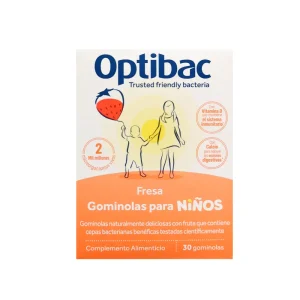 Gominolas Probióticas para Niños Optibac, 30 gominolas
