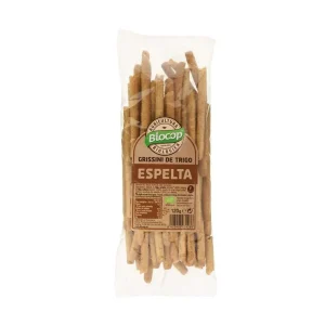 Grissini de trigo espelta Biocop, 120 grs