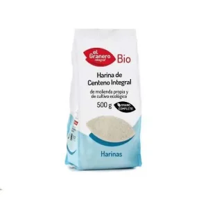 Harina de Centeno Integral Bio El Granero Integral, 500 gr
