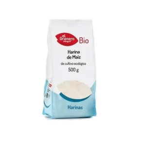 Harina de Maíz Bio El Granero Integral, 500 gr