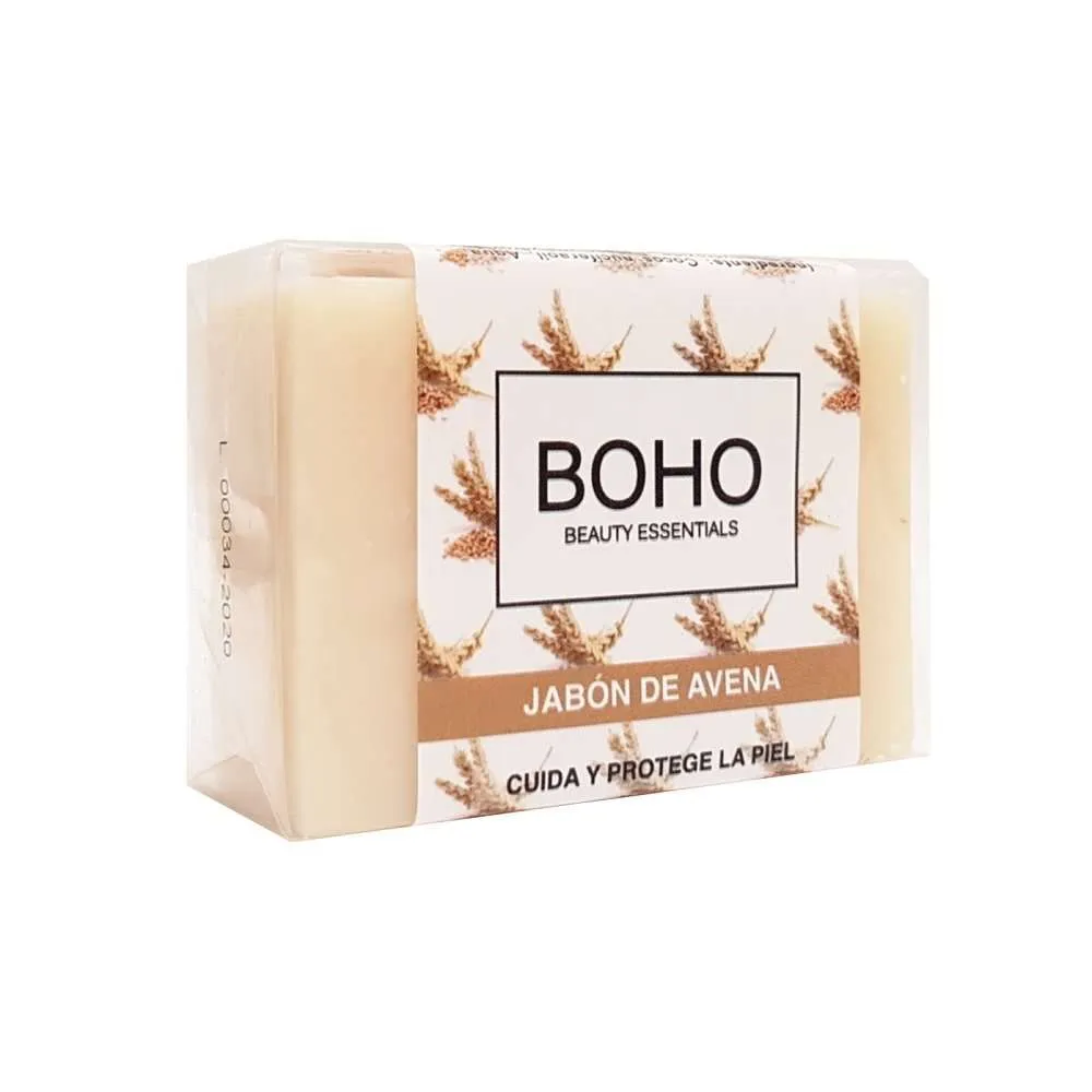 Jabón Avena Boho Beauty Essentials, 100 gr